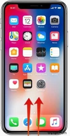 Cách buộc đóng ứng dụng nền trên iPhone X