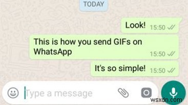 Cách gửi ảnh GIF trong WhatsApp trên Android và iOS