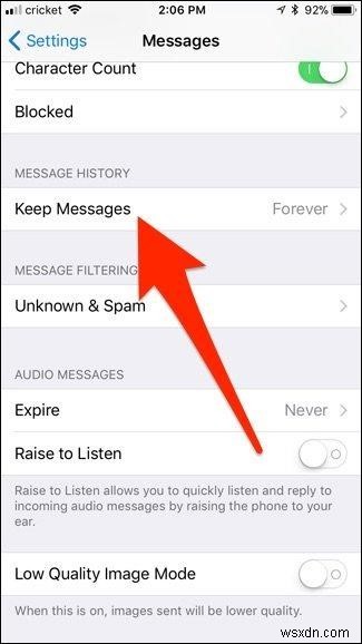 3 cách để giải phóng dung lượng tin nhắn trên iPhone và iPad