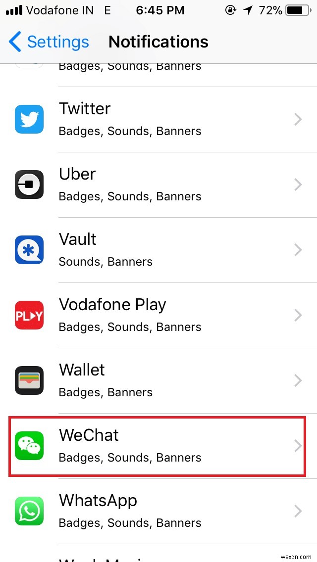 Cách bật thông báo liên tục cho ứng dụng trong iOS 11