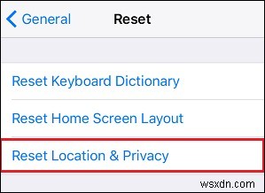 Sửa tiện ích thời tiết không hoạt động trên iOS 11