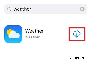 Sửa tiện ích thời tiết không hoạt động trên iOS 11