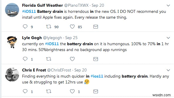 iOS 11 của bạn có hết pin quá nhanh không? Biết lý do tại sao
