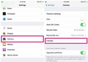 Tắt Định Dạng Hình Ảnh Hiệu Quả Cao (HEIF) Trên iOS 11