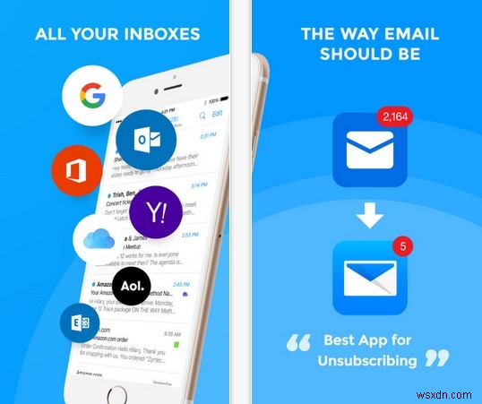 7 ứng dụng email hàng đầu dành cho iOS &Android