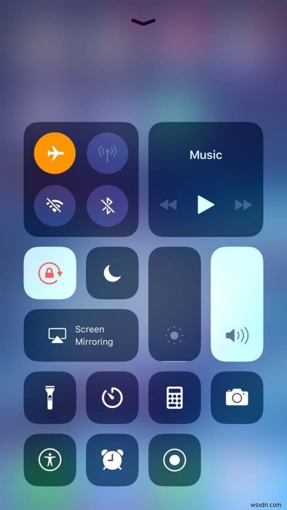 Trung tâm điều khiển trên iOS 11: