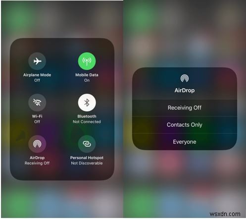 Cách sử dụng Airdrop trên iOS 11