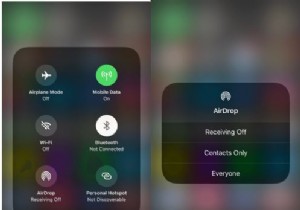 Cách sử dụng Airdrop trên iOS 11