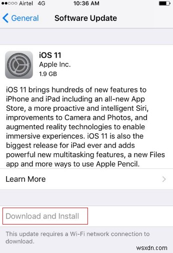 Mọi thứ bạn nên biết về iOS 11:Kích thước, thiết bị tương thích và cách cài đặt