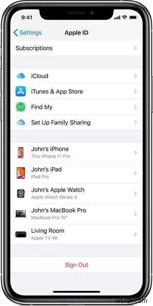 Cách thoát khỏi Apple ID của người khác trên iPhone của bạn 