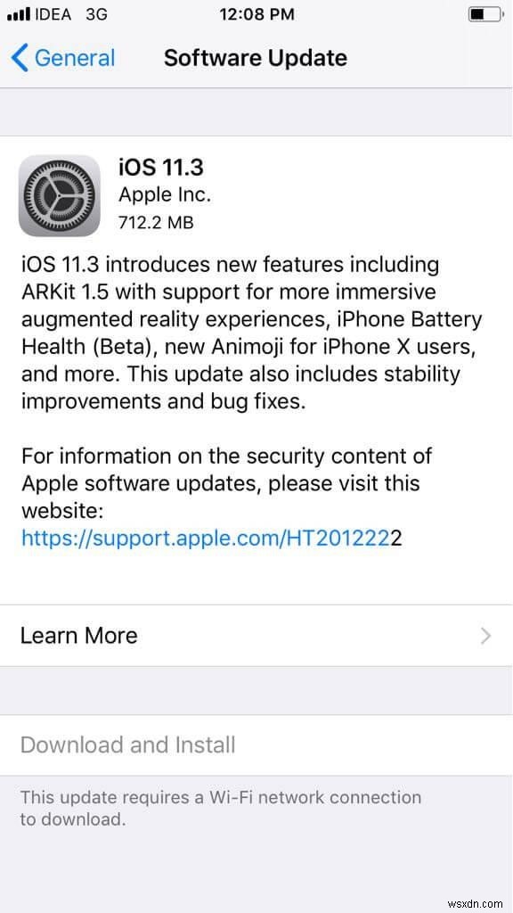 iOS 11.3:Apple phát hành bản cập nhật lớn cho người dùng