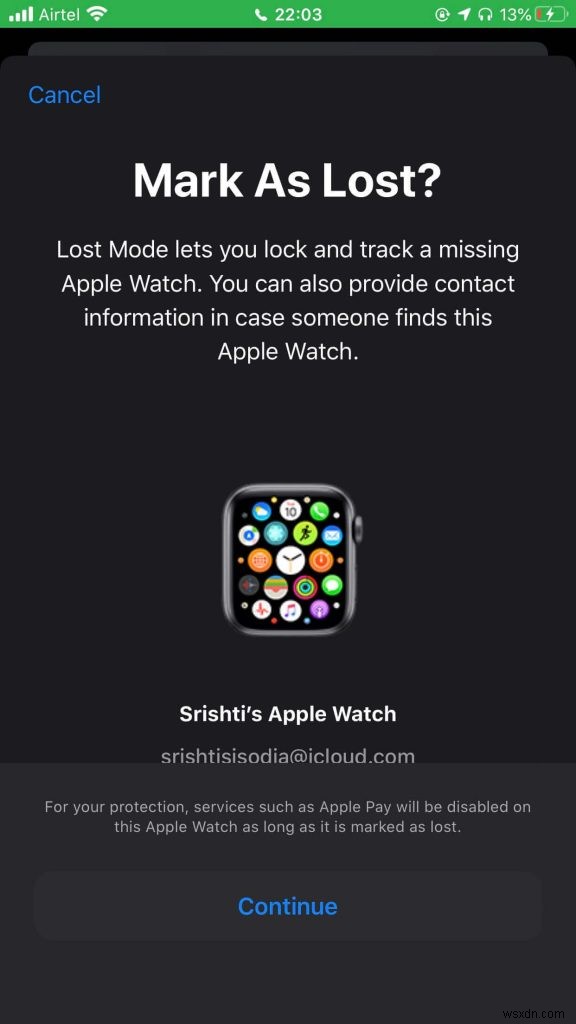 Cách tìm Apple Watch bị mất của bạn?