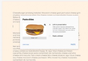 Cách nhúng Google Slide vào tài liệu Google