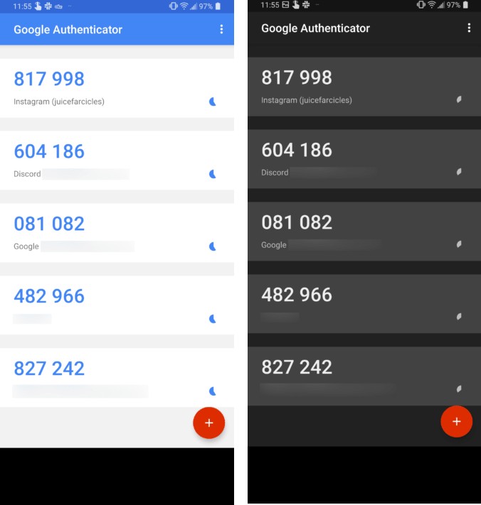 Ứng dụng Google Authenticator Cuối cùng cũng được cập nhật từ phiên bản 5.0 lên 5.10