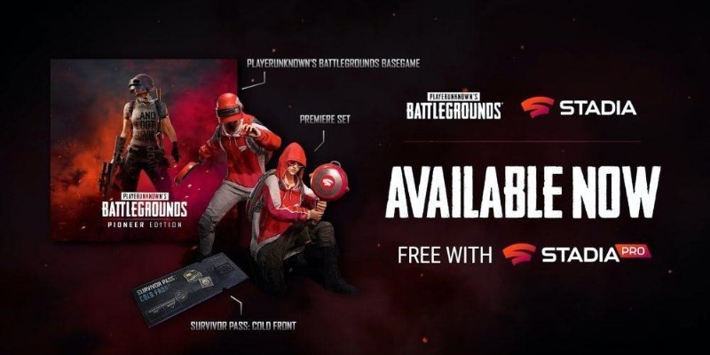 PUBG hiện đã có trên Google Stadia