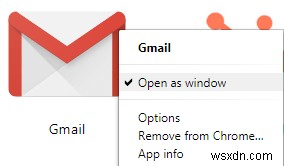 Cách tạo ứng dụng Gmail dành cho máy tính để bàn?