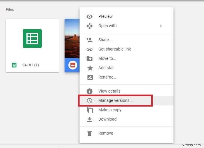 Cách ẩn tệp trên Google Drive