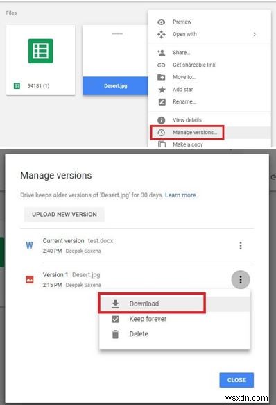 Cách ẩn tệp trên Google Drive