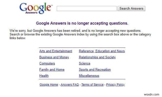 Các dịch vụ của Google không thành công và tại sao