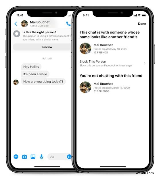 Facebook Messenger ra mắt tính năng mới để chống lừa đảo và giả mạo bạn bè