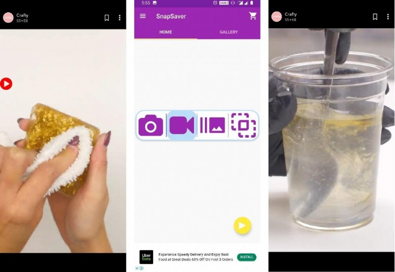 Cách lưu video Snapchat trên Android / iPhone của bạn