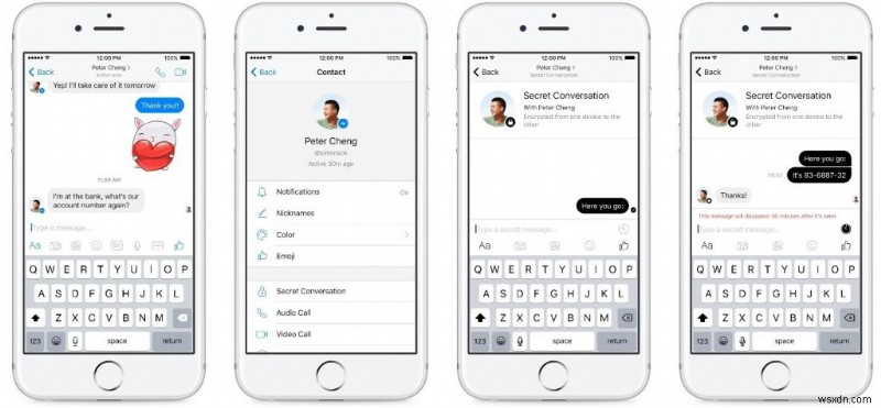 Cách sử dụng tính năng cuộc trò chuyện bí mật trên Facebook Messenger