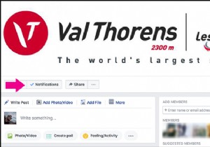 Cách dừng thông báo nhóm trên Facebook