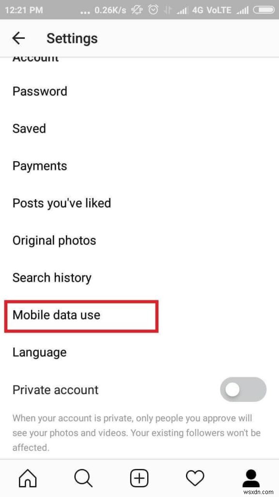 Mẹo tiết kiệm dữ liệu khi sử dụng Instagram, Snapchat hoặc Whatsapp