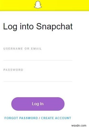 Cách xem hồ sơ Snapchat trên máy tính