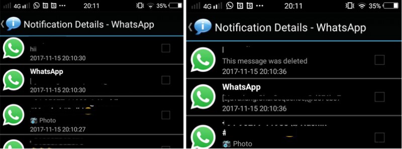 Thủ thuật đọc tin nhắn đã xóa trên WhatsApp