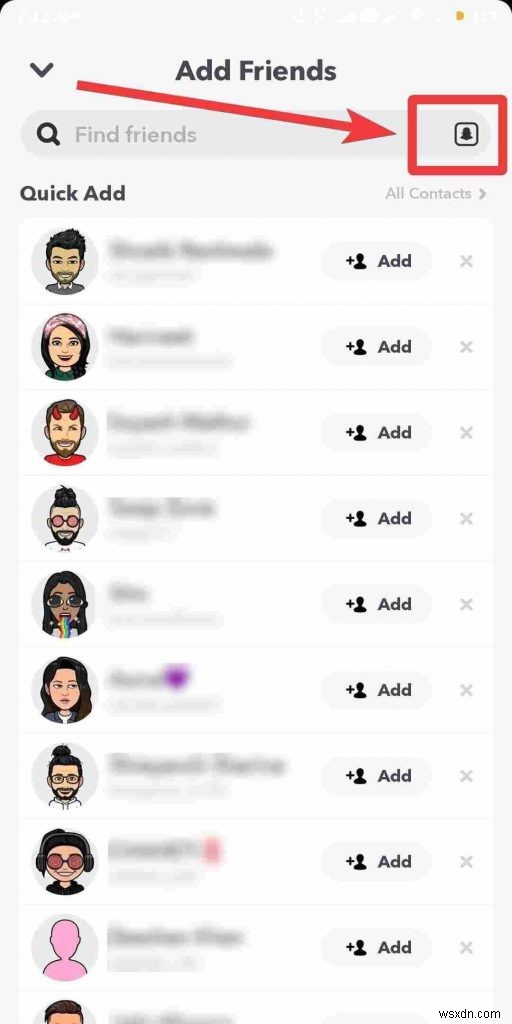 Cách tìm ai đó trên Snapchat mà không có tên người dùng hoặc số