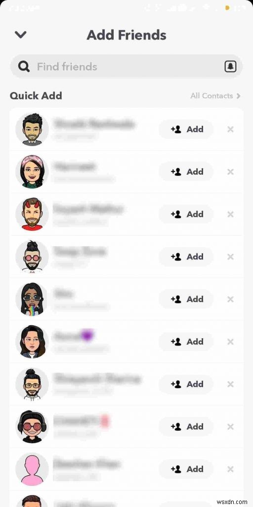 Cách tìm ai đó trên Snapchat mà không có tên người dùng hoặc số