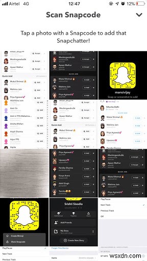 Cách tìm ai đó trên Snapchat mà không có tên người dùng hoặc số