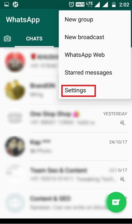 Cách ẩn trạng thái WhatsApp khỏi những người được chọn