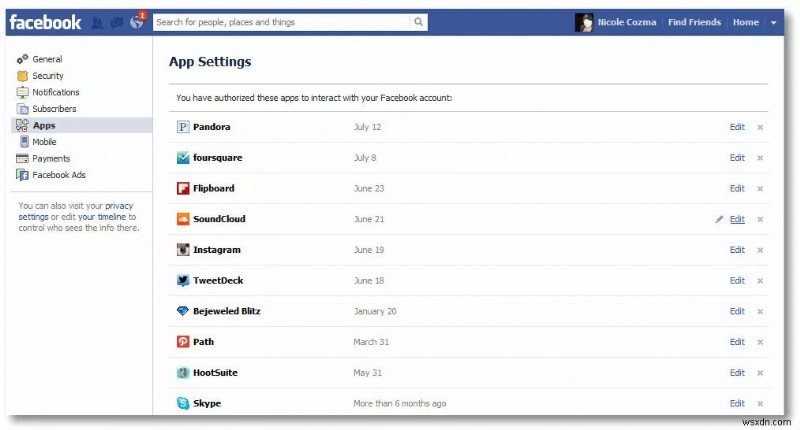 Cách hủy đăng ký tài khoản Facebook khỏi ứng dụng