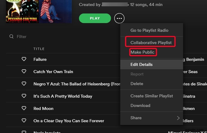 Cách cộng tác danh sách phát trên Spotify và cách chúng hoạt động