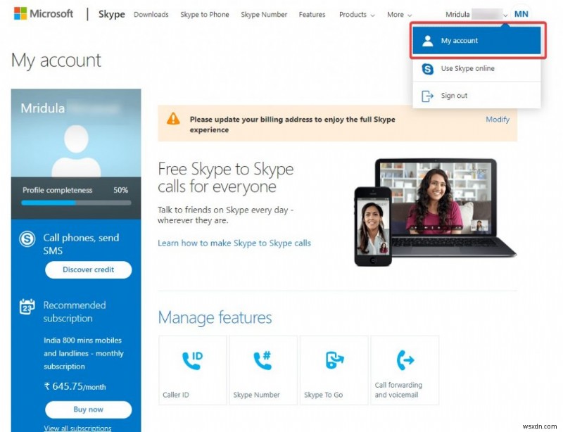 Cách thay đổi tên người dùng Skype trong các bước đơn giản?
