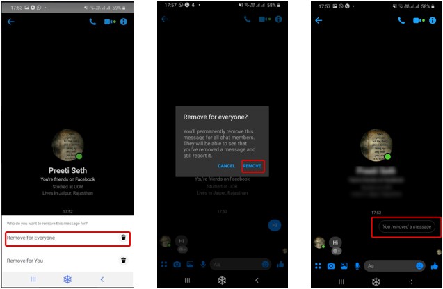 Cách xóa vĩnh viễn tin nhắn Facebook Messenger khỏi cả hai bên 