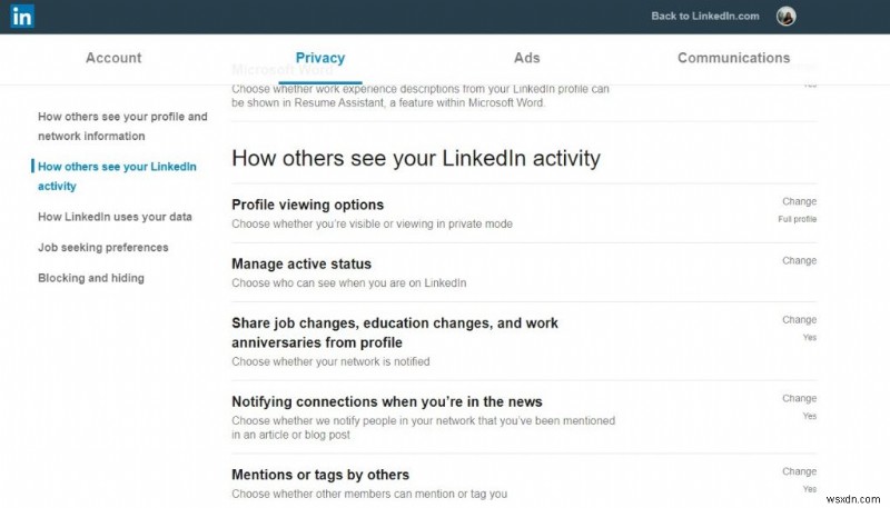 Cách chặn ai đó trên LinkedIn mà không cần xem hồ sơ của họ 