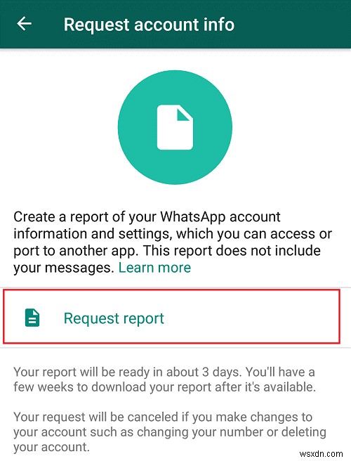 Đây là cách tải xuống thông tin tài khoản WhatsApp cho Android và iPhone