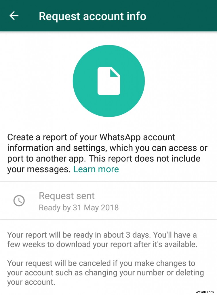 Đây là cách tải xuống thông tin tài khoản WhatsApp cho Android và iPhone