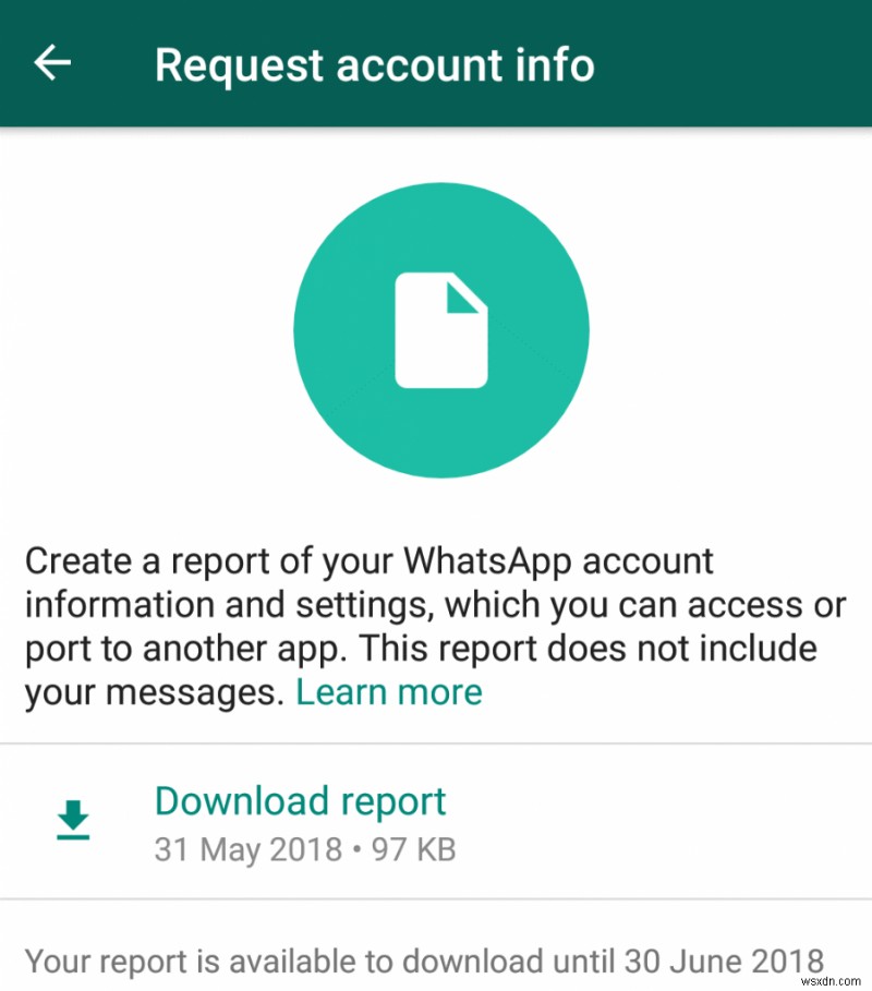 Đây là cách tải xuống thông tin tài khoản WhatsApp cho Android và iPhone