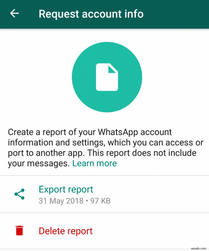 Đây là cách tải xuống thông tin tài khoản WhatsApp cho Android và iPhone