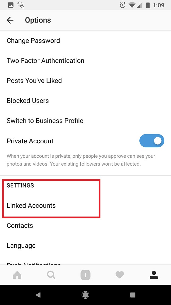 Cách hủy liên kết tài khoản Facebook và Instagram