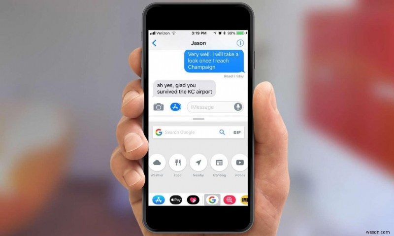 Các bước nhanh về cách thêm Google Tìm kiếm vào iMessage và Safari