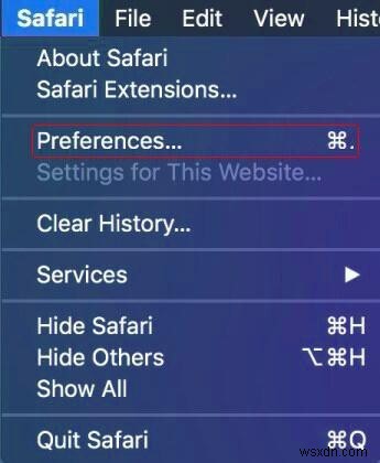 Chặn video tự động phát trong Safari trên macOS High Sierra