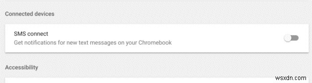 Cách nhận tin nhắn văn bản trực tiếp trên Chromebook