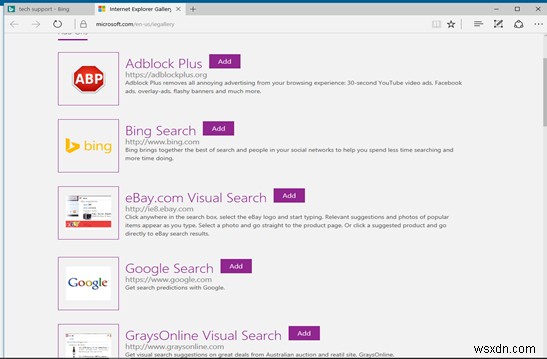 Cách thay đổi công cụ tìm kiếm mặc định trong Internet Explorer