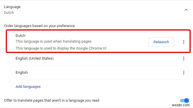 Các cách đơn giản để thay đổi cài đặt ngôn ngữ trên Google Chrome
