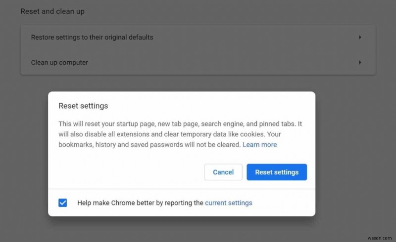 Khắc phục:Lỗi kết nối của bạn bị gián đoạn trên Google Chrome